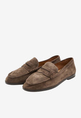Common Projects Soft Suede Loafers Brown 2545--3940