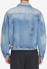 Maison Margiela Denim Buttoned Jacket Blue S50AM0654-S30561-987