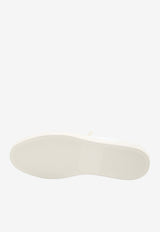 Common Projects Bball Suede and Leather Low-Top Sneakers White 2532--0506