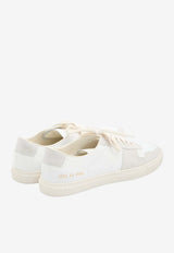 Common Projects Bball Suede and Leather Low-Top Sneakers White 2532--0506