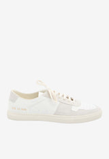 Common Projects Bball Suede and Leather Low-Top Sneakers White 2532--0506