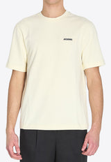 Jacquemus Gros Grain Jersey T-shirt Beige TSM00133A-J00226-150