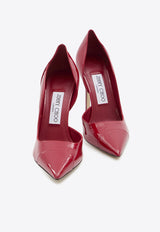 Jimmy Choo Brigitte 100 Patent Leather Pumps Red BRIGITTE100-PAT-RUBY RED