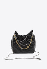 Tory Burch Mini Fleming Drawstring Shoulder Bag Black 164022--001