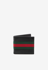 Gucci Web Trademark Bi-Fold Wallet Black 867269-AAGIT-1053