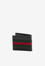 Gucci Web Trademark Bi-Fold Wallet Black 867269-AAGIT-1053
