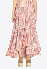 Zimmermann Bohémien Rebellion Striped Maxi Skirt Multicolor 7223SC261--REST