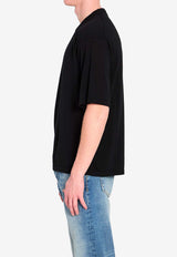 Roberto Collina Solid Crewneck T-shirt Black 261MYA11021--09