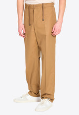 Moncler Mid-Rise Tailored Pants Brown L10912A000021-54ARP-26G