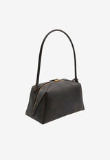 Alaïa Le Bouledogue Bowling Bag Brown AA1L2019I154--994