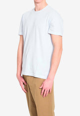 James Perse Basic Crewneck T-shirt Sky Blue MLJ3311--MEM