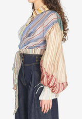 Zimmermann Rebellion Striped Blouse Multicolor 7031TC261--SPSTR