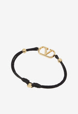 Valentino VLogo Signature Bracelet Black 8W2J0X85-VGJ-0NO