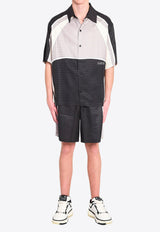 Amiri MA Quad Panel Shirt Multicolor AMTOSH1033--001