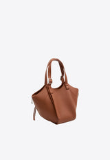 Loewe Hammock Flip Tote Bag Brown A538HHBX07--4927