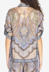 Zimmermann Wanderlust Printed Shirt Multicolor 8624TRS262--TPBL