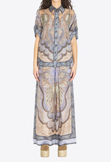 Zimmermann Wanderlust Printed Shirt Multicolor 8624TRS262--TPBL