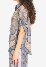 Zimmermann Wanderlust Printed Shirt Multicolor 8624TRS262--TPBL