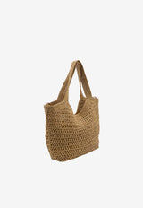 Tod's Medium Raffia Shopping Bag Beige XBWEBLA0300-RGM-478Y