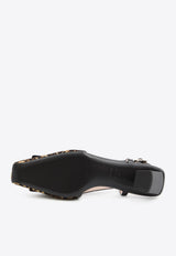 Roger Vivier Belle Vivier 45 Pony Slingback Pumps Brown RVW00640760-URU-0T69