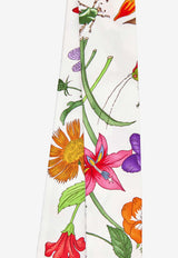 Gucci Flora Print Silk Ribbon Multicolor 825121-3G001-9067