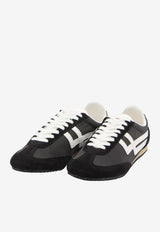 PRO-Keds Racer 77 Suede and Nylon Sneakers Black R722SLM-NS-BL00001