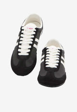 PRO-Keds Racer 77 Suede and Nylon Sneakers Black R722SLM-NS-BL00001