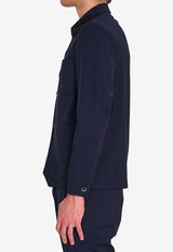 Barena Venezia Visal Tropical Overshirt Blue OSU5300-0478-170