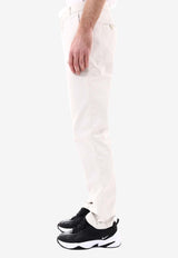 Band of Outsiders Stitched Straight-Leg Pants White 93290--