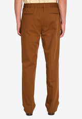 Valentino Straight-Leg Casual Pants Brown 8V3RBN31-ALS-C30
