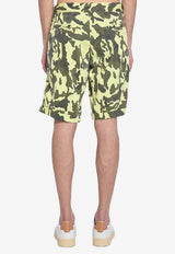 Basicon Camouflage Bermuda Shorts Green 12761--