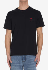 AMI PARIS Ami De Coeur T-shirt Black BFUTS035-724-001