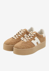 Hogan Cool Low-Top Sneakers Brown HXW6980FB60-UXJ-419E