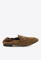 Gucci GG Embossed Suede Loafers Brown 854414-AADWE-2118