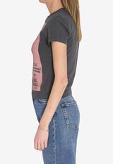 Dolce & Gabbana DG Records Print T-shirt Gray F8V81T-GDDPH-N9833