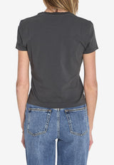 Dolce & Gabbana DG Records Print T-shirt Gray F8V81T-GDDPH-N9833