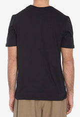 The Row Luke Crewneck T-shirt Black 120-K291-BLK