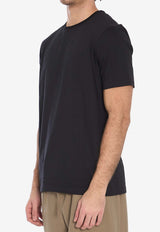The Row Luke Crewneck T-shirt Black 120-K291-BLK
