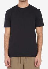 The Row Luke Crewneck T-shirt Black 120-K291-BLK