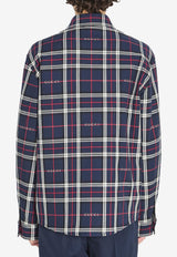 Gucci Quilted Check Overshirt Blue 853013-ZAUAC-4069