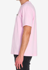 Jacquemus Gros Grain Jersey T-shirt Pink TSM00133A-J00226-431