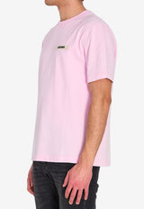 Jacquemus Gros Grain Jersey T-shirt Pink TSM00133A-J00226-431