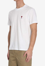 AMI PARIS Ami De Coeur T-shirt White BFUTS035-724-100