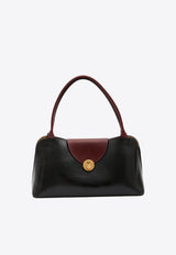 Versace Vivian East/West Calf Leather Shoulder Bag Black 1023456-1A17428-2B0AJ