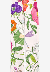 Gucci Floral Print Silk Twill Ribbon Multicolor 825121-3G001-5872