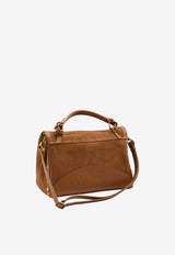 Zanellato Small Postina Suede Handbag Brown 070790S-2270000-Z0248