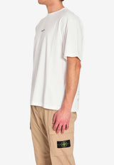 Stone Island Graphic Print Oversized T-shirt White L1S152100002-S0364-V0001
