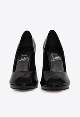 Christian Louboutin Lady Z 120 Patent Leather Pumps Black 1260062-B439-BLACK