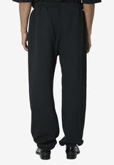 Willy Chavarria Fashion Service Track Pants Black WCJSY0183--001
