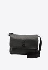 Saint Laurent Niki Nappa Leather Messenger Bag Black 781935-AAC80-1000